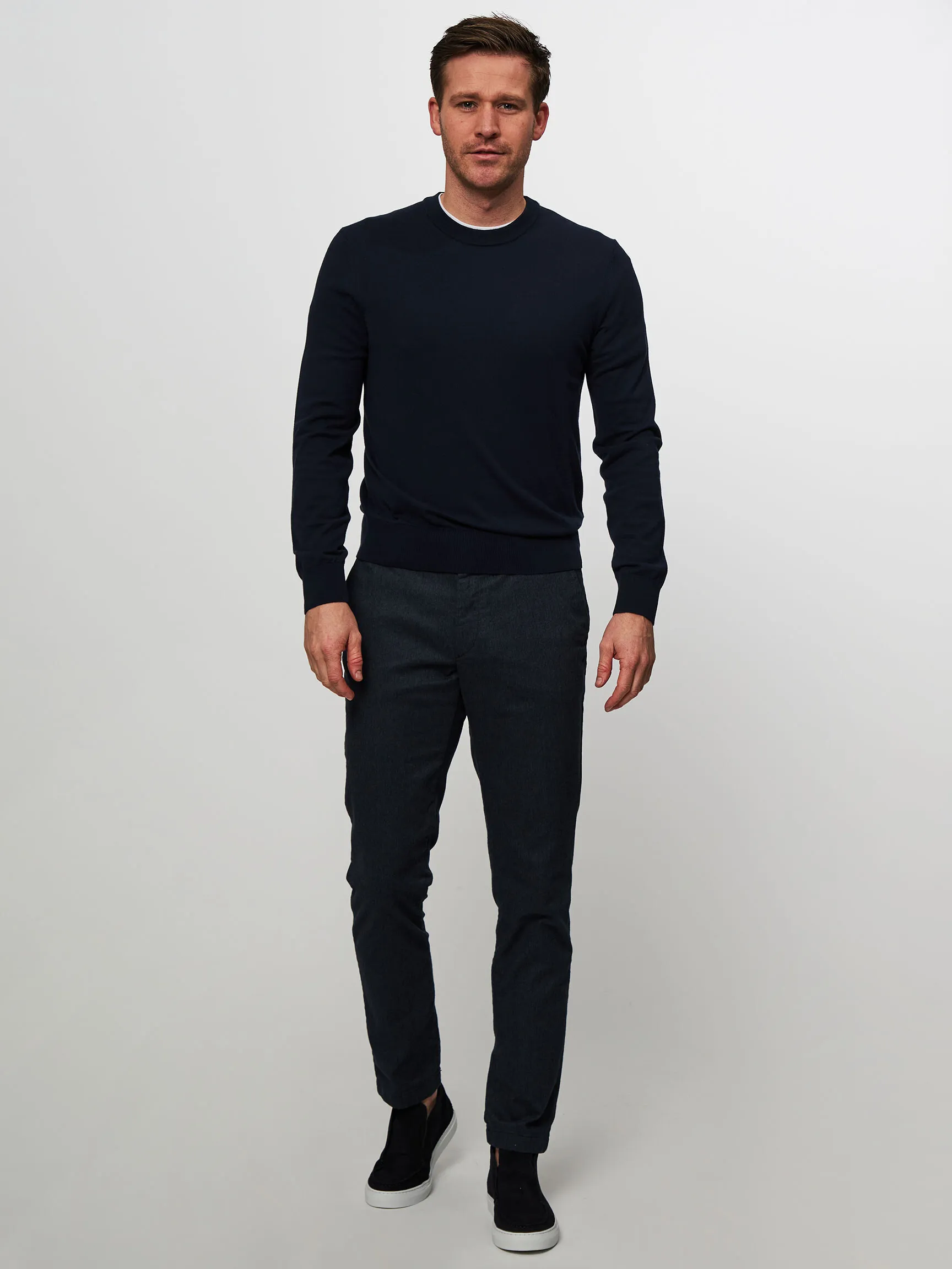 BOSS EBELLOP, COTTON JUMPER