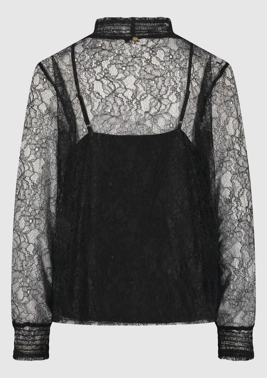 Camilla Top Real Black
