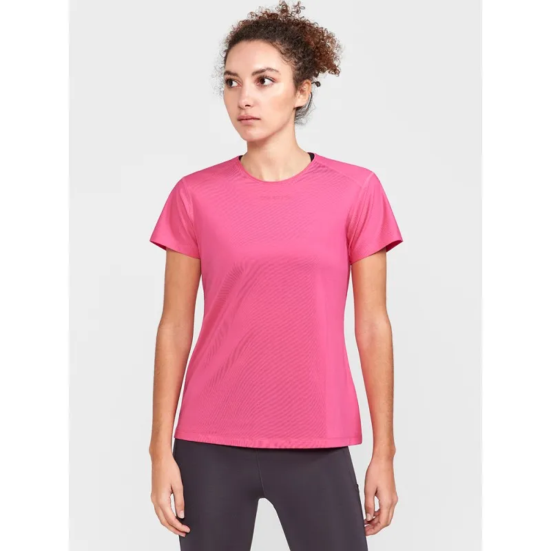 Craft ADV Essence SS Tee W pink metro