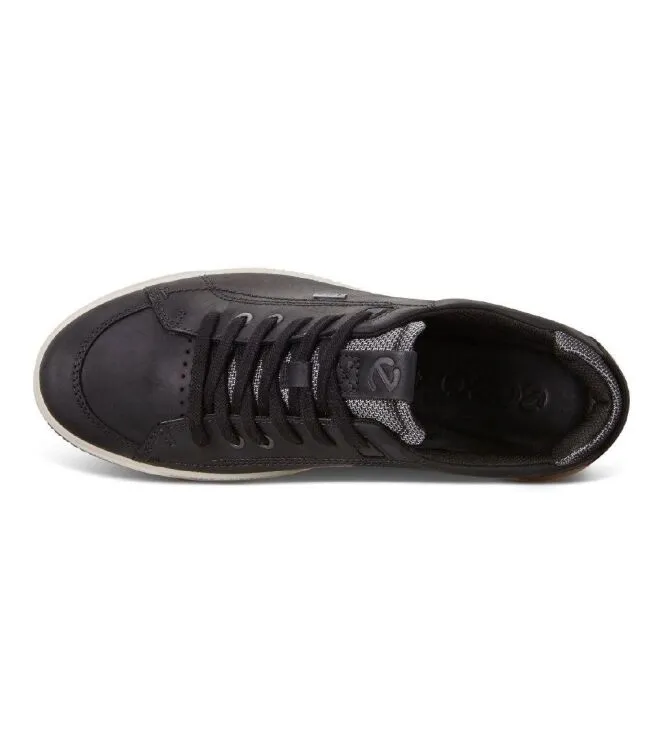 ECCO Byway Tred Goretex black Sneakers / veterschoenen