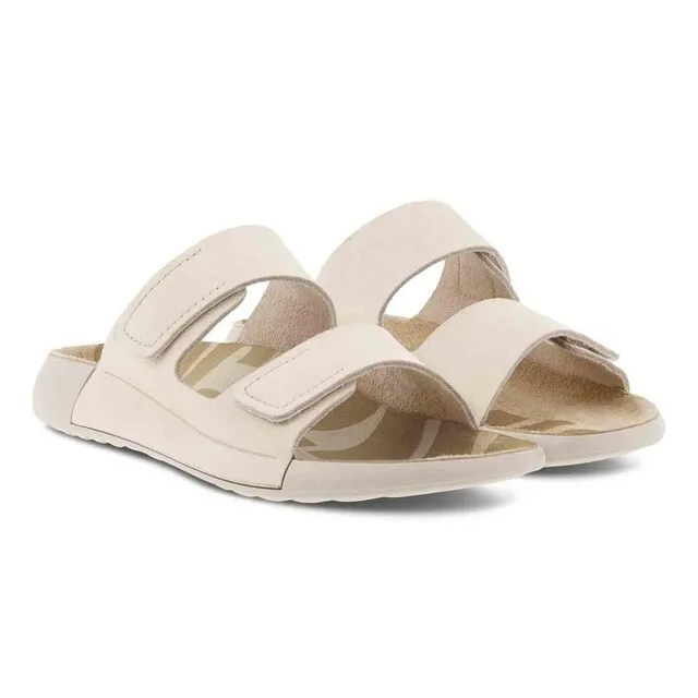 ECCO COZMO SANDALEN DAMES LEA LIMESTONE  MAAT 38