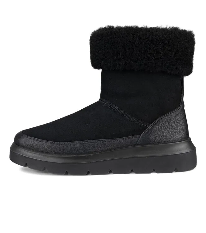 ECCO Nouvelle black Laarzen
