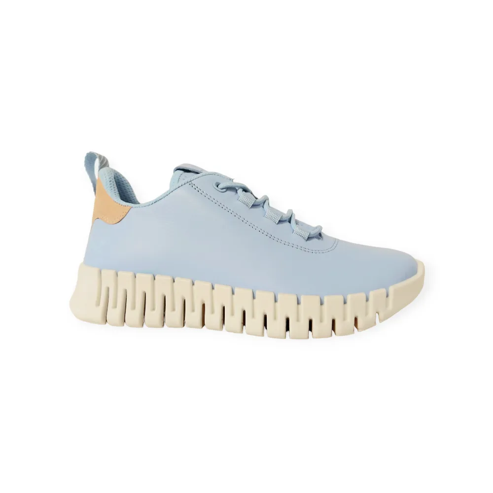 Ecco Sneaker 218203 60991 Gruuv W Blue Bell Powder Lichtblauw