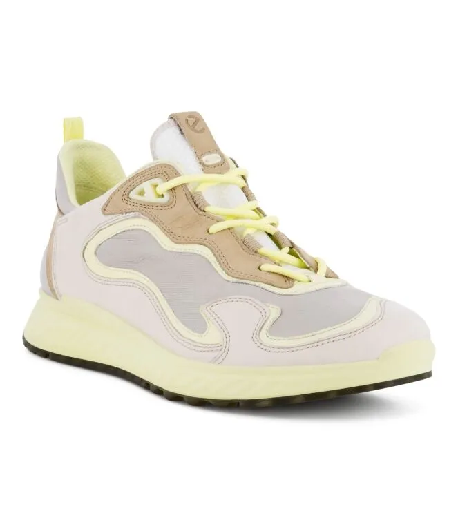 ECCO ST.1 limestone Sneakers / veterschoenen