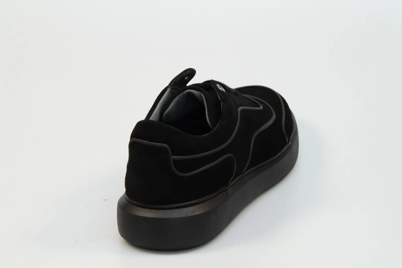 GINOB HERENSCHOENEN SNEAKERS ZWART