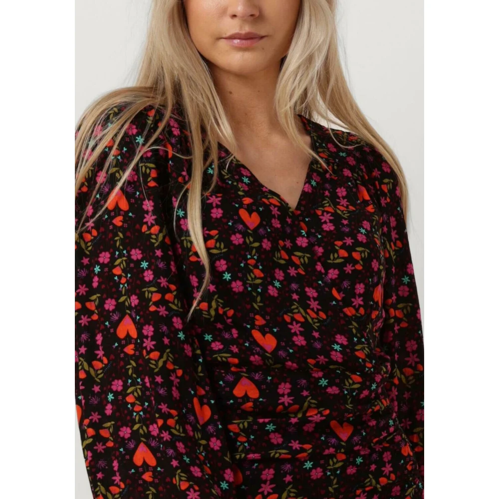 HARPER & YVE KLEURRIJKE MINI JURK KAIADR MULTICOLOR DAMES