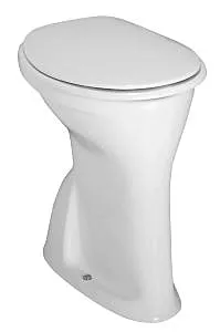 Laufen Albanova staand closet AO + 10 cm wit