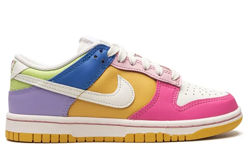 Nike Dunk Low Multicolor Sneakers