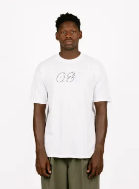 Obey Doodle T-shirt Wit