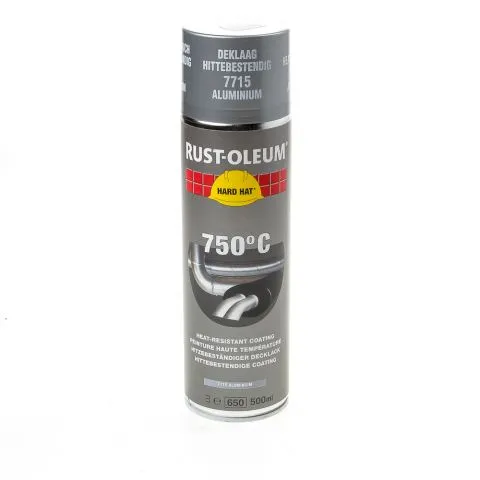 RUSTOLEUM COATING HITTEBESTENDIG ALUMINIUM 500ML