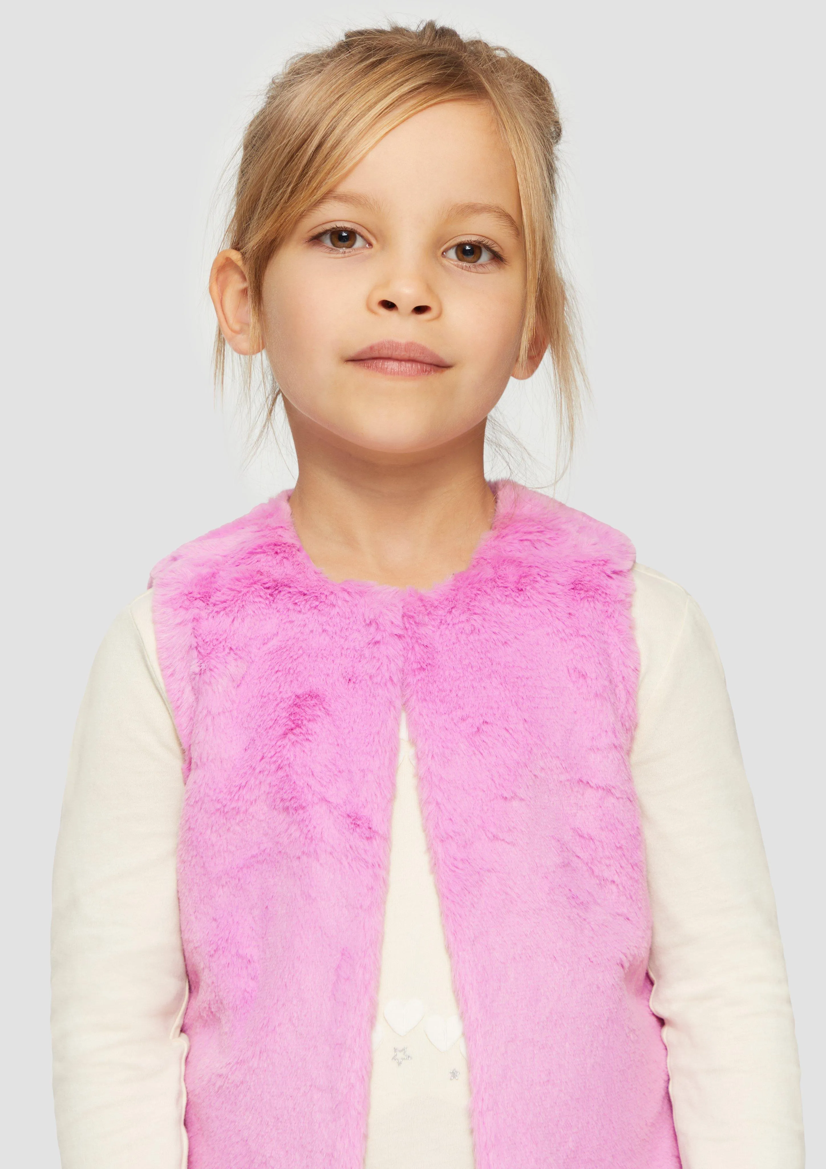 s.Oliver Gilet van imitatiebont