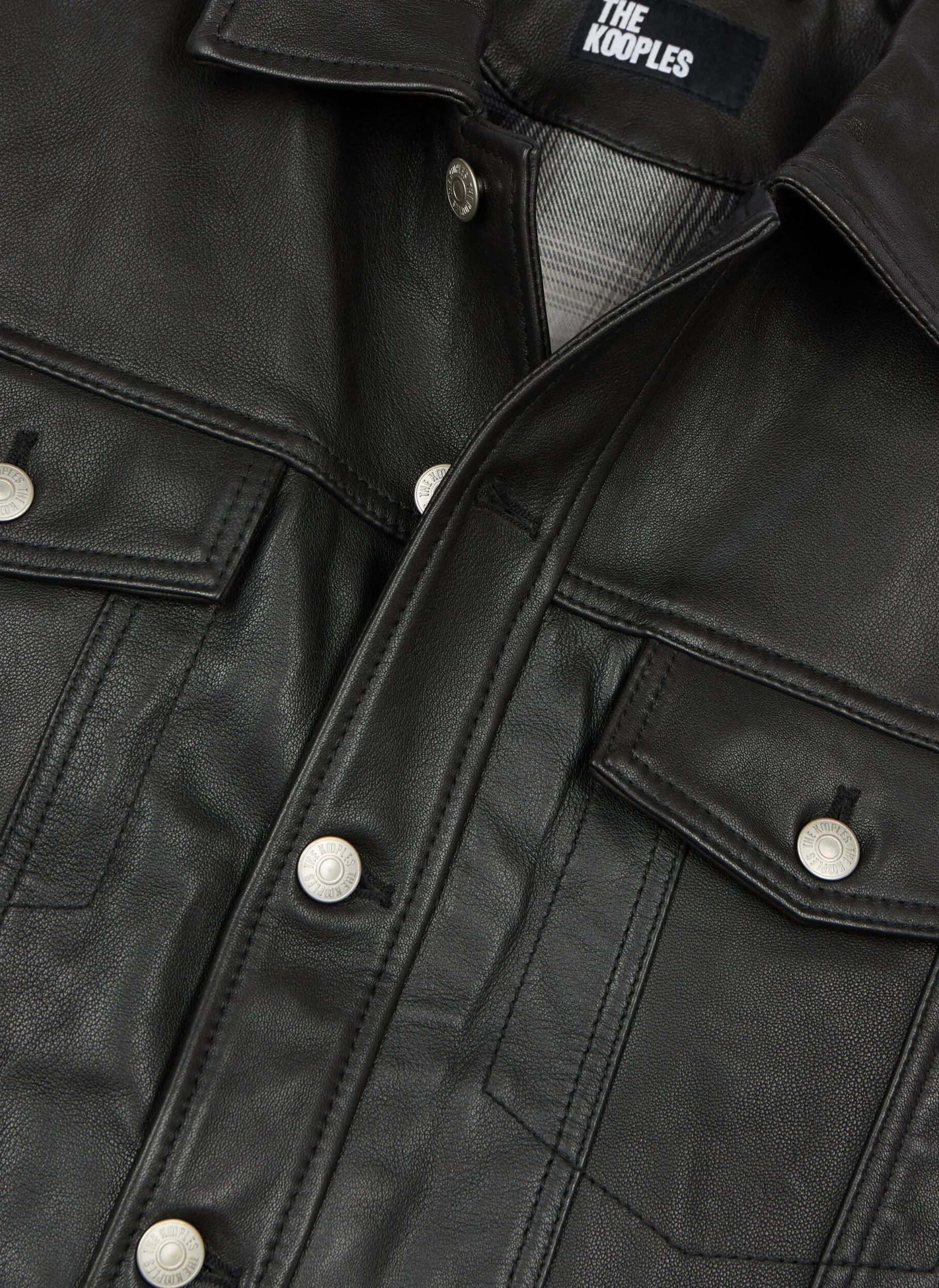      THE KOOPLES HCUI28000K  ZWART   